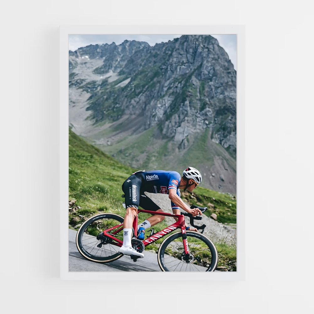 Poster Ascension à Vélo – affiche Cyclisme (vue 3)